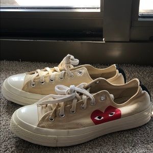 CDGxConverse Sneakers Size 9